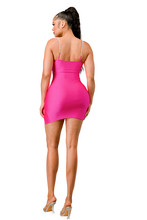 Load image into Gallery viewer, Vivien Dress (Fuchsia)