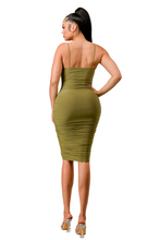 Load image into Gallery viewer, Bella Dress (Green Moss)