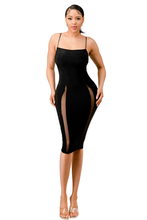 Load image into Gallery viewer, Donna Dress (Black)